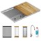Elkay 16 Gauge Workstation Stainless Steel 25-1/2" x 18-1/2" x 9" Single Bowl Undermount Sink Kit with Filtered Beverage Faucet EFRU24169RTFGW - alternate 9